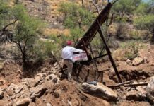 Profepa shuts down two sites in Sonora for illegal gold extraction.