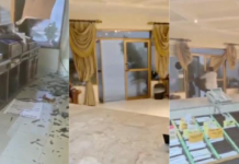 Microburst effect captured on Sonora hotel; it destroyed lobby